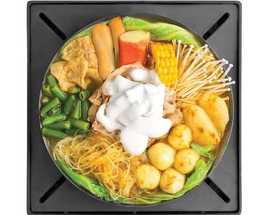 #6 Milk Cream Curry Hot Soup 咖哩奶蓋鍋